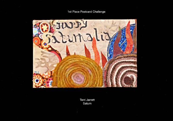 2009 Postcard Challenge: Saturnalia by Terri Jarrett