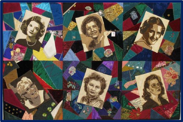 2011 Group Quilt: We Remember Momma: Deb Henderson, Jodie Seila, Mary Colley, Francyne Willby, Terri Jarrett, Pat Dwinell