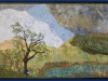 2011 Wall Quilts - Applique′: Waiting for Rain by Catherine Hart