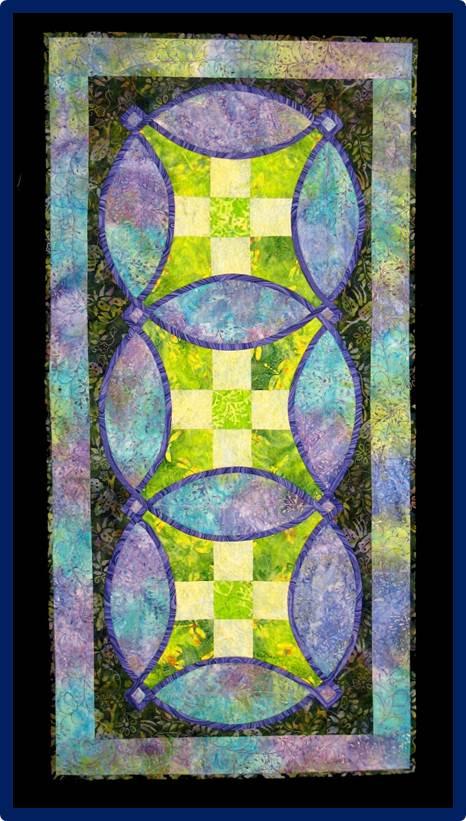 2013 Accessories & Home Decor: Knotwork 9 Patch Tablerunner by Amanda Whitsel